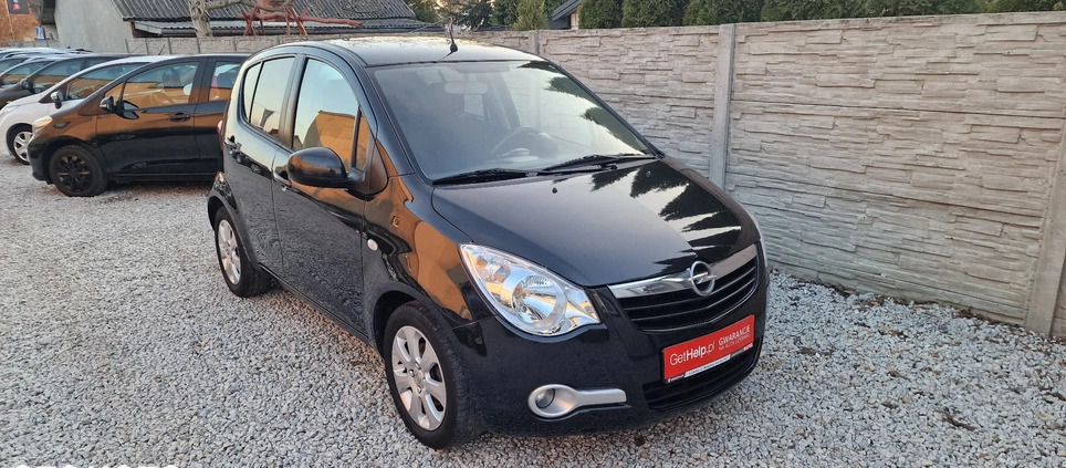 Opel Agila cena 13900 przebieg: 186000, rok produkcji 2008 z Łuków małe 352